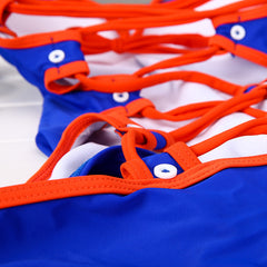 Halter Strap Retro One Piece