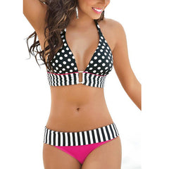 Retro Vintage High Waist Set
