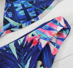 Flower Print Brazilian Biqunis