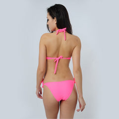 Neon Candy Knotted Mini bikini