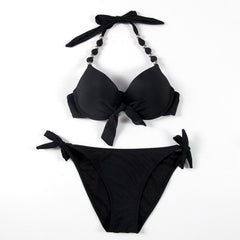 Neon Candy Knotted Mini bikini